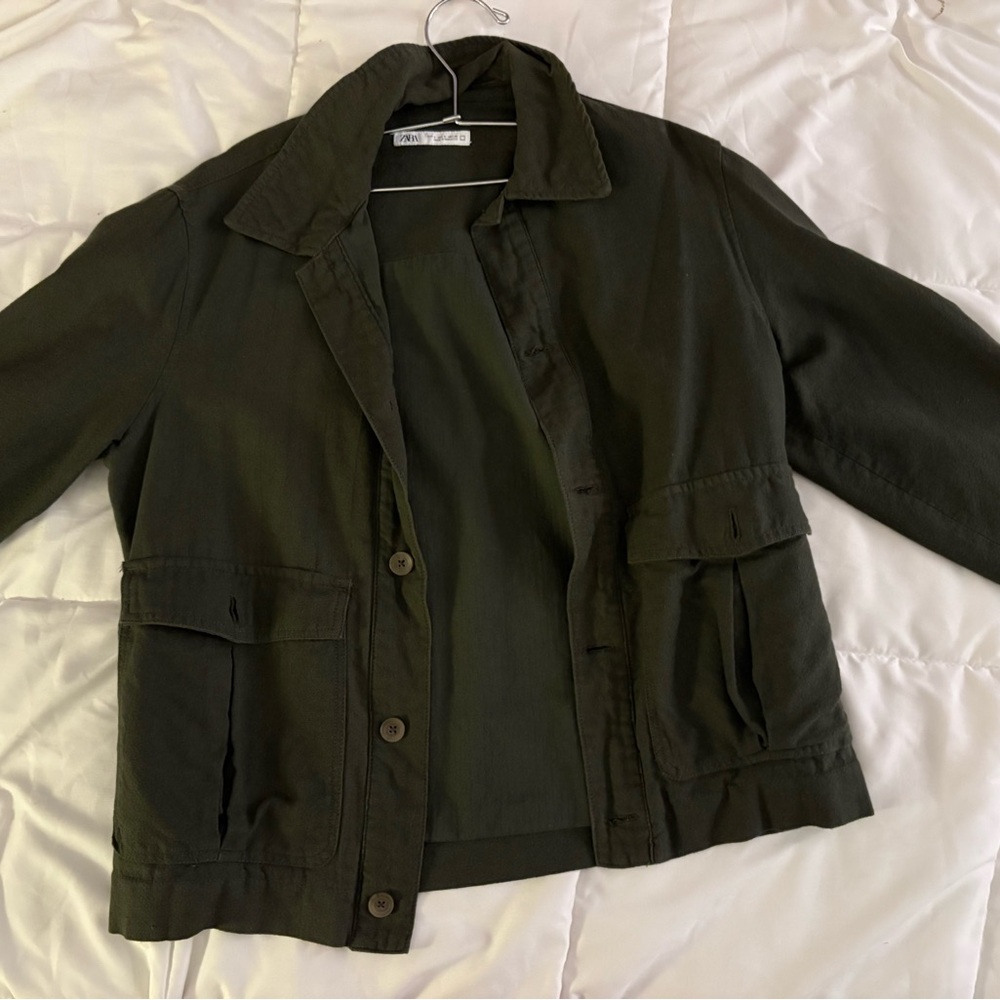Zara Olive Green Jacket